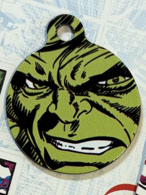 Hulk - Marvel Comics Pet Tag - Fully Licensed