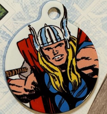 Thor - Marvel Comics Pet Tag - Fully Licensed