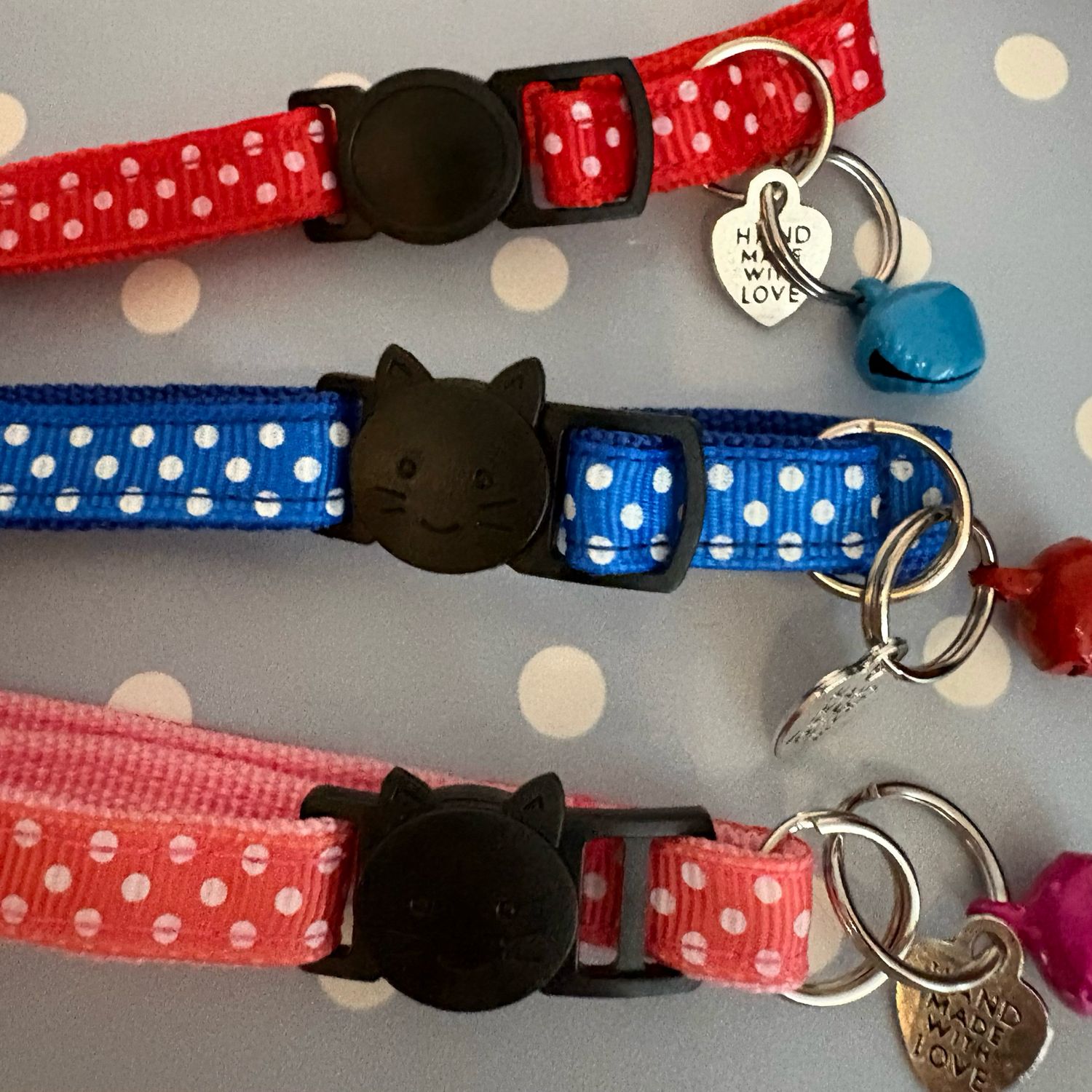 BEST VALUE PACK From £13.99 - 3 Safety Collars Plus 3 Cat ID Tags BEST VALUE PACK From £13.99 - 3 Safety Collars Plus 3 Cat ID Tags
