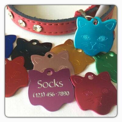 Classic CAT FACE Shape Design from £3.99