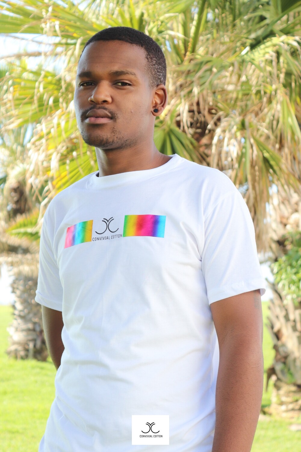 Monochrome Rainbow Tees
