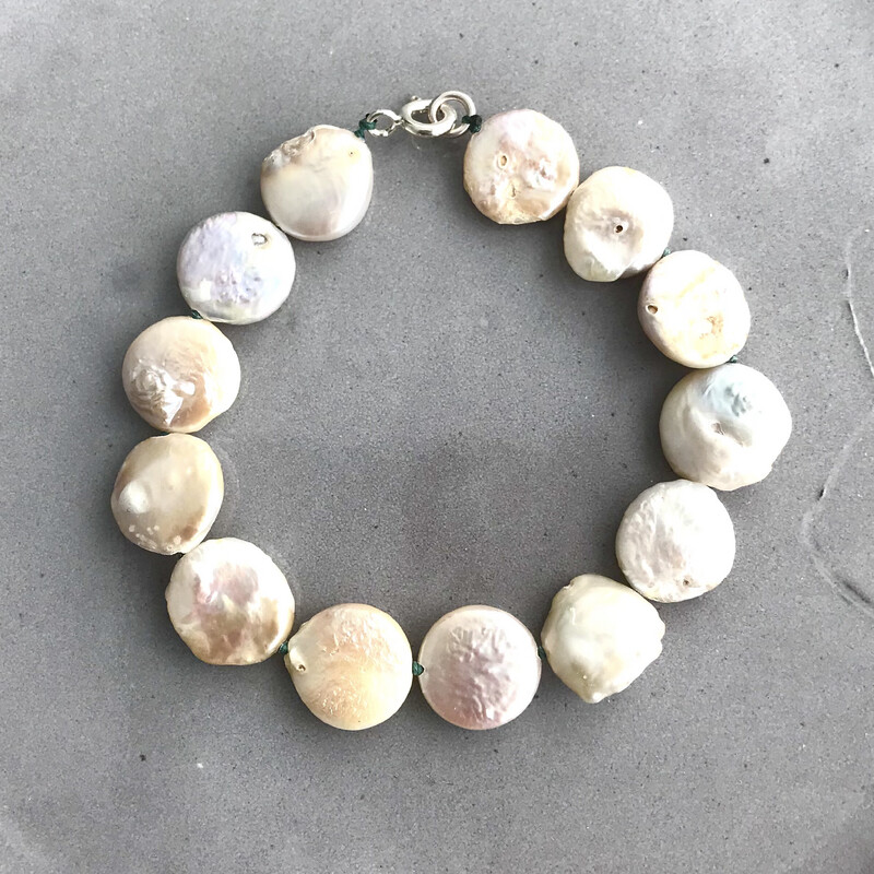 PEARL COIN BRACELET