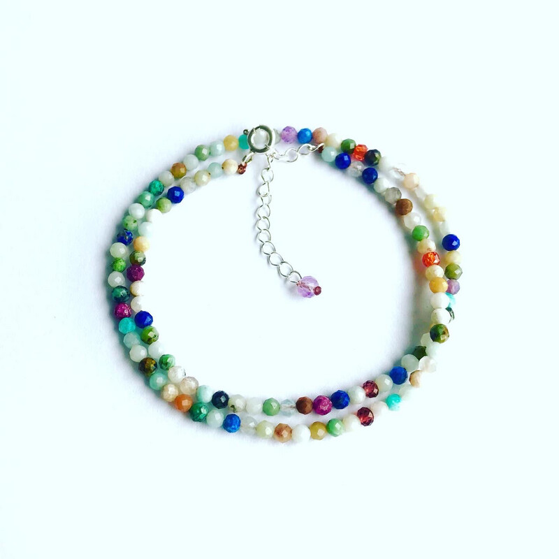 WRAPAROUND GEMS BRACELET