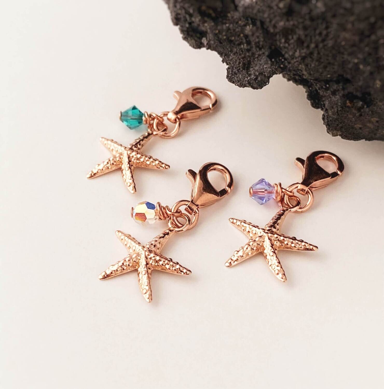 Seestern Charm - rosegold