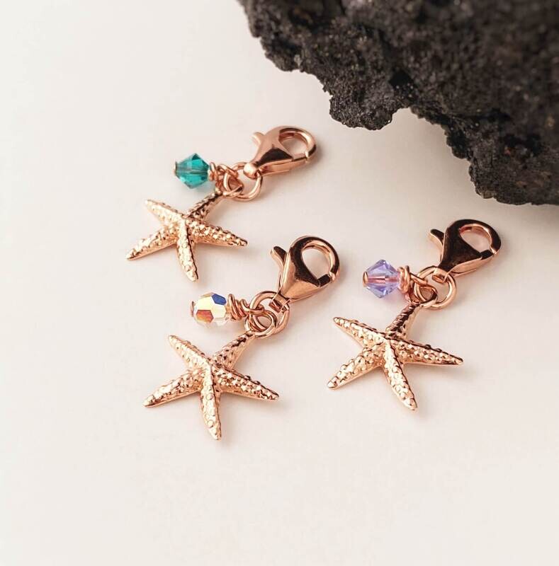 Seestern Charm - rosegold