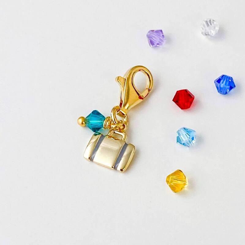 Koffer Charm - gold