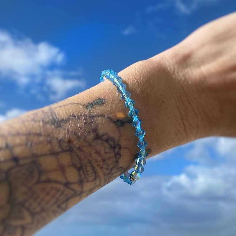 Himmelblau Armband - Pur