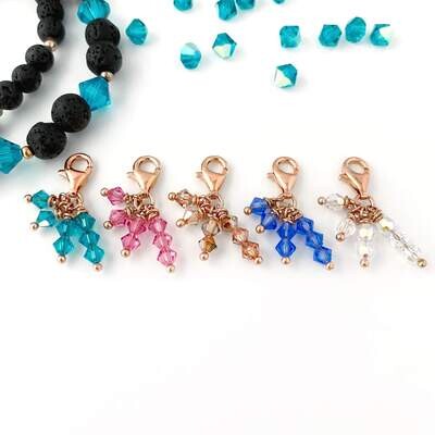 Funkel Charm Mini Kristalle - Roségold
