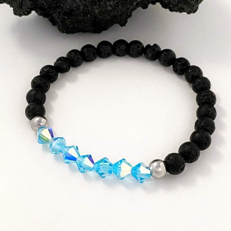 Himmelblau Armband - Klassik Design