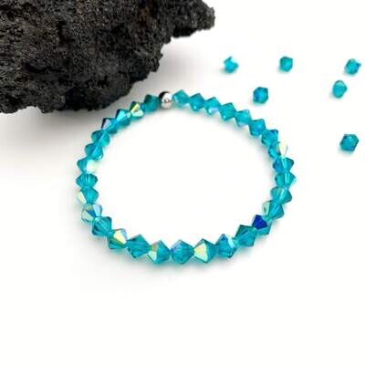 Türkise Lagune Armband - Pur