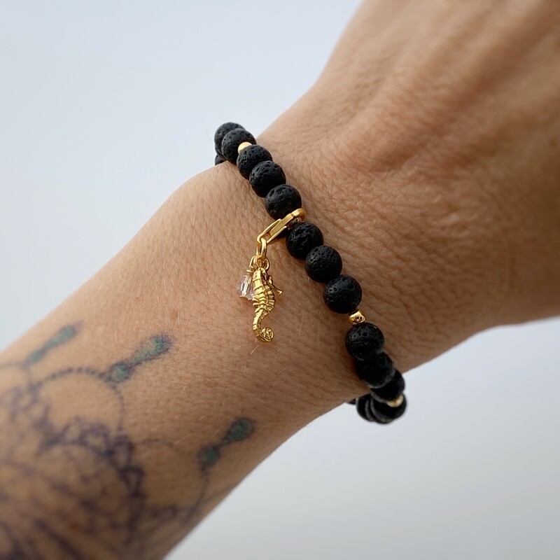 Charm Armband gold