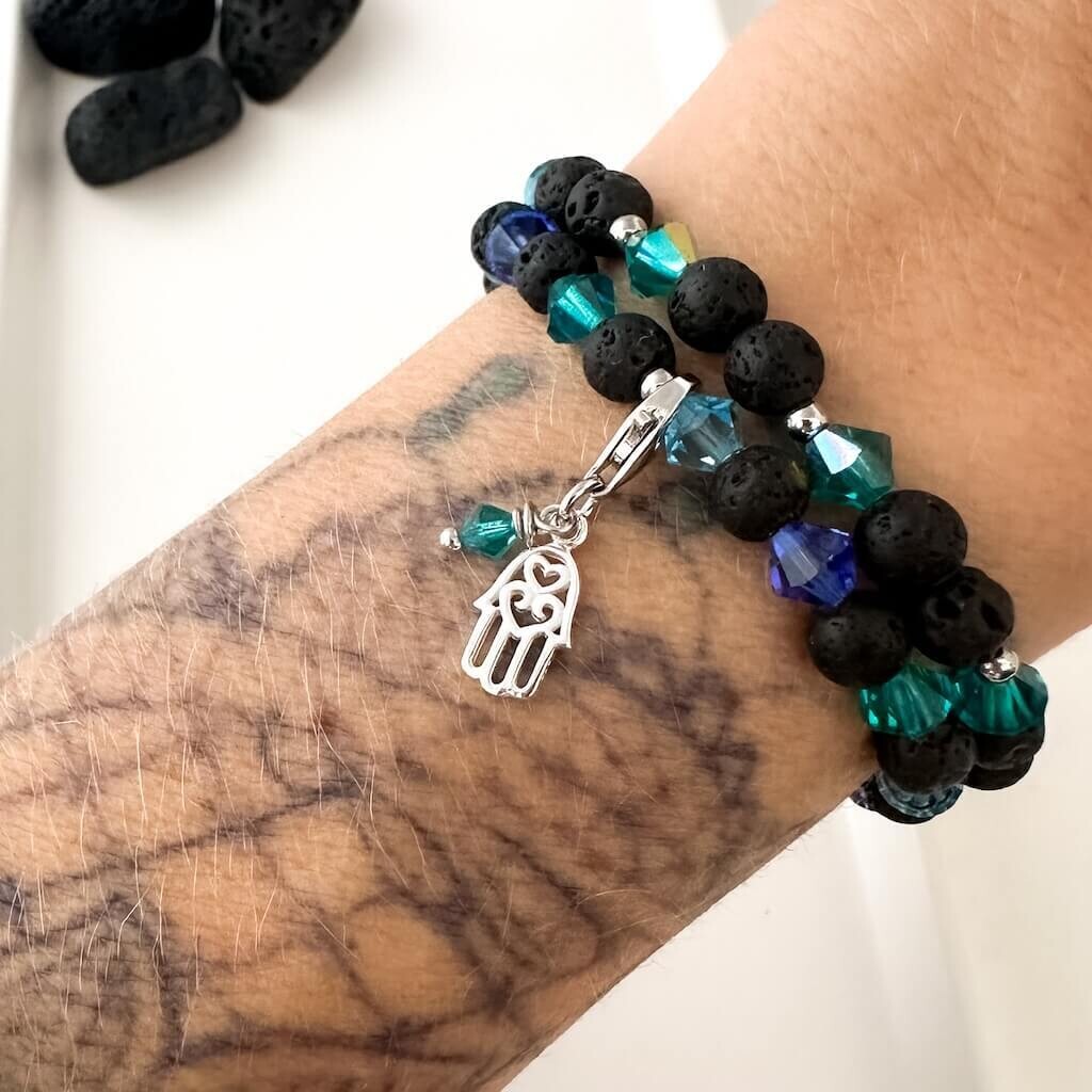Fatima Hand Charm - silber