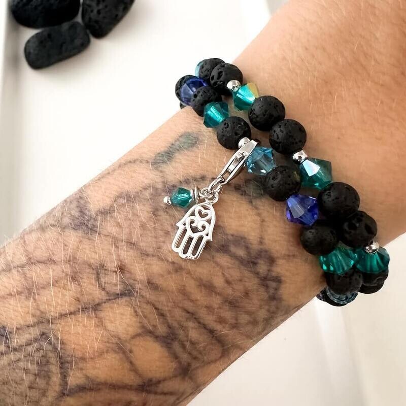 Fatima Hand Charm - silber