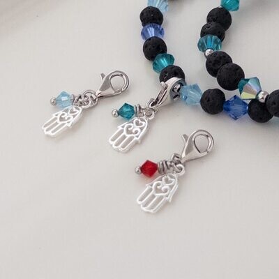 Fatima Hand Charm - silber