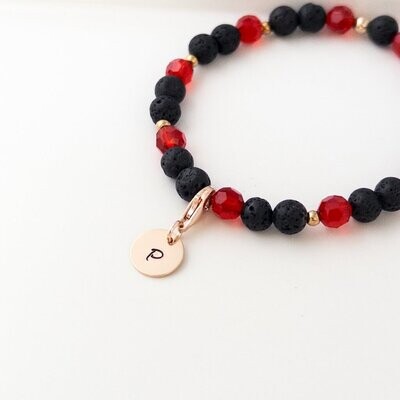 Buchstaben Charm - roségold