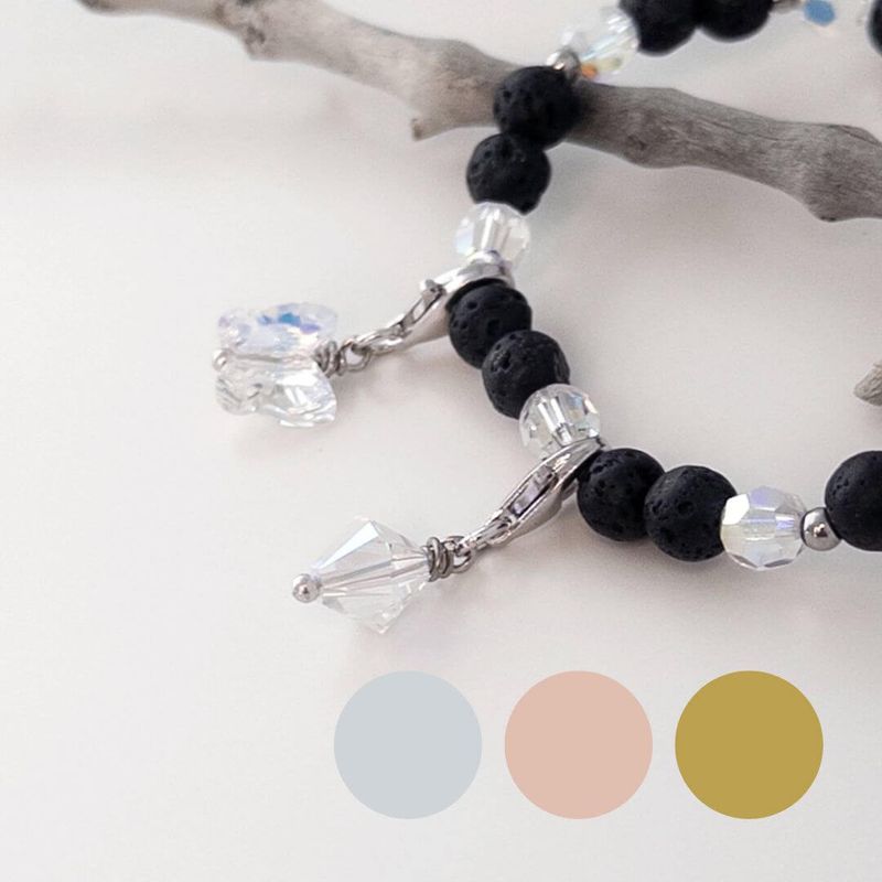 Schimmer Kristall Charm Set