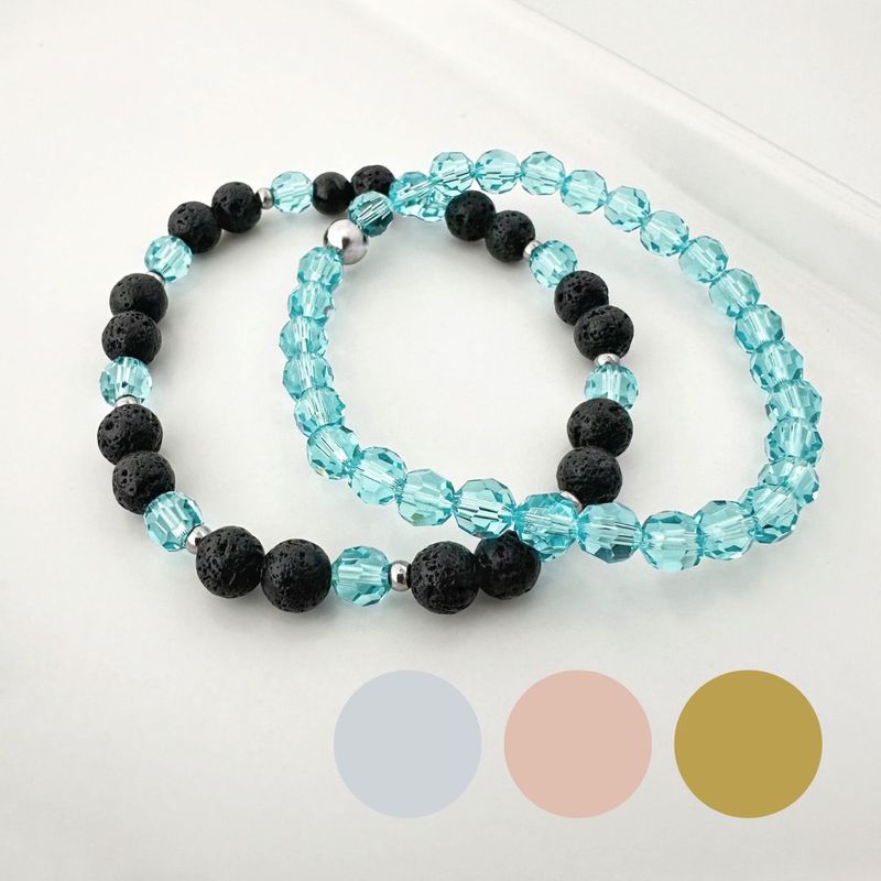 Lanzarote Türkis Armband Set