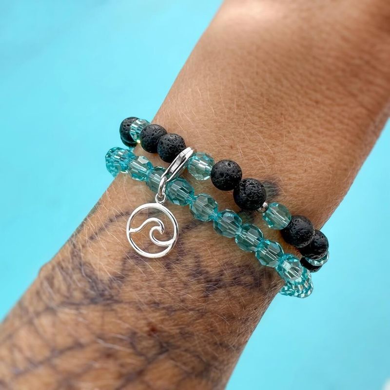 Lanzarote Türkis Armband Set