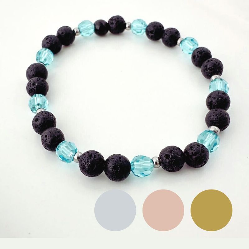 Lanzarote Türkis Charm Armband