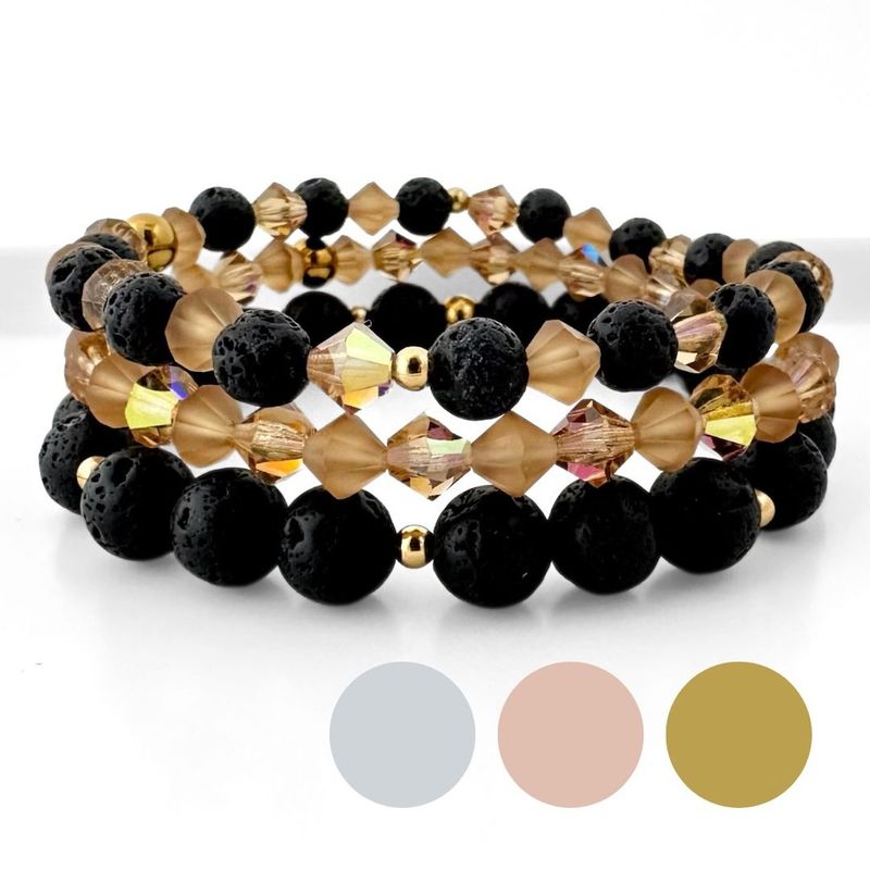 Monikas Leoparden Armband 3er Set