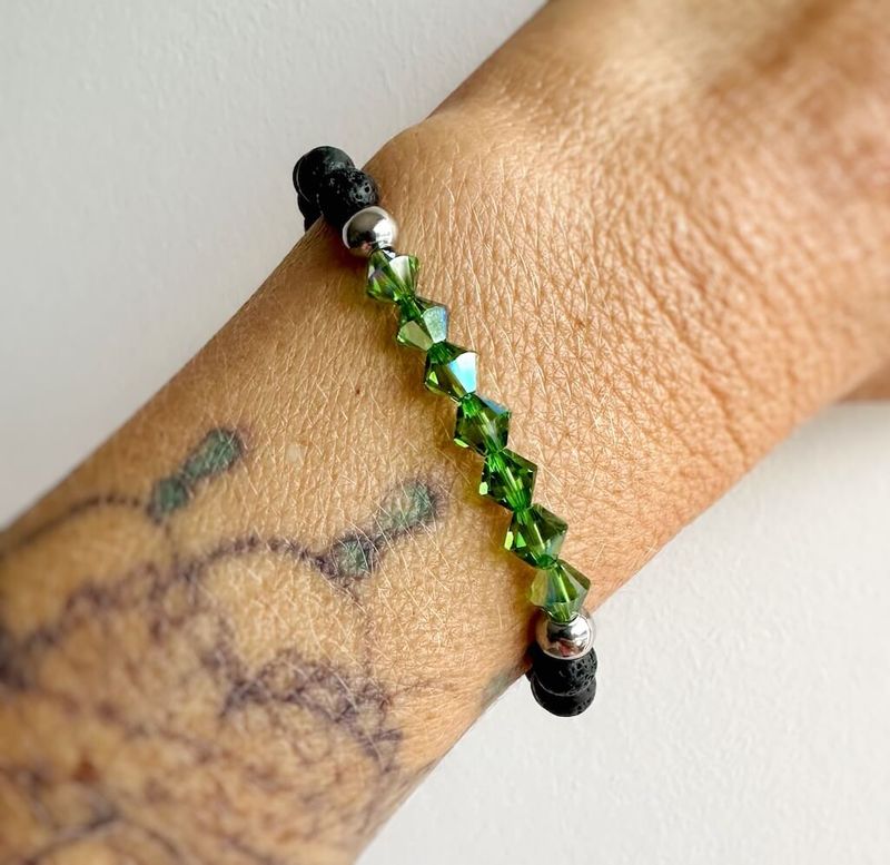 El Golfo Grün Armband - Klassik Design