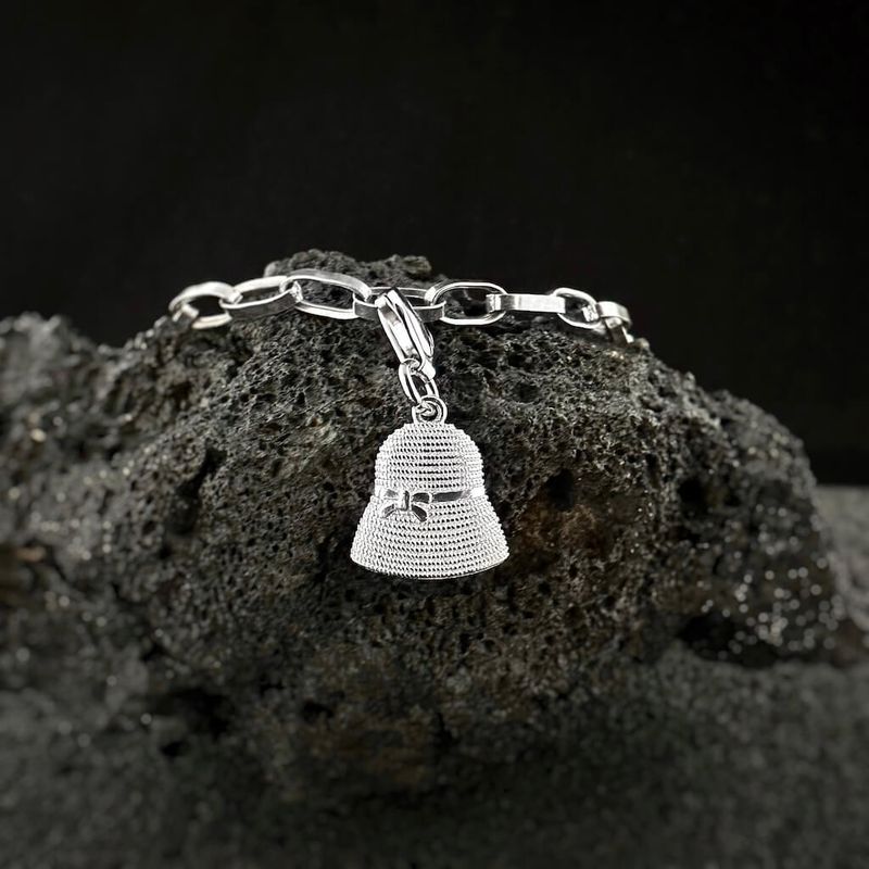 La Graciosa Hut Charm - silber