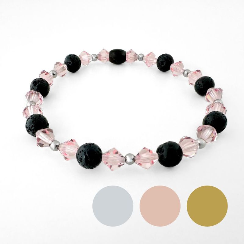 Zart Rosa Charm Armband