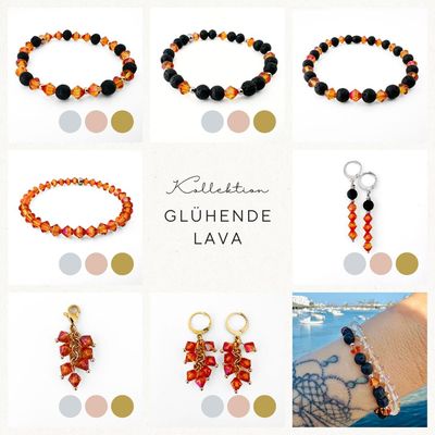 Glühende Lava