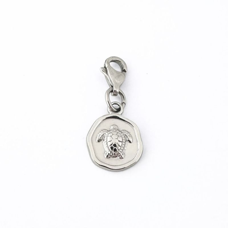 Schildkröte Charm - Edelstahl