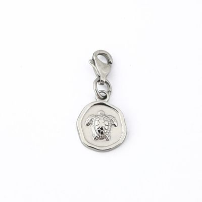 Schildkröte Charm - Edelstahl