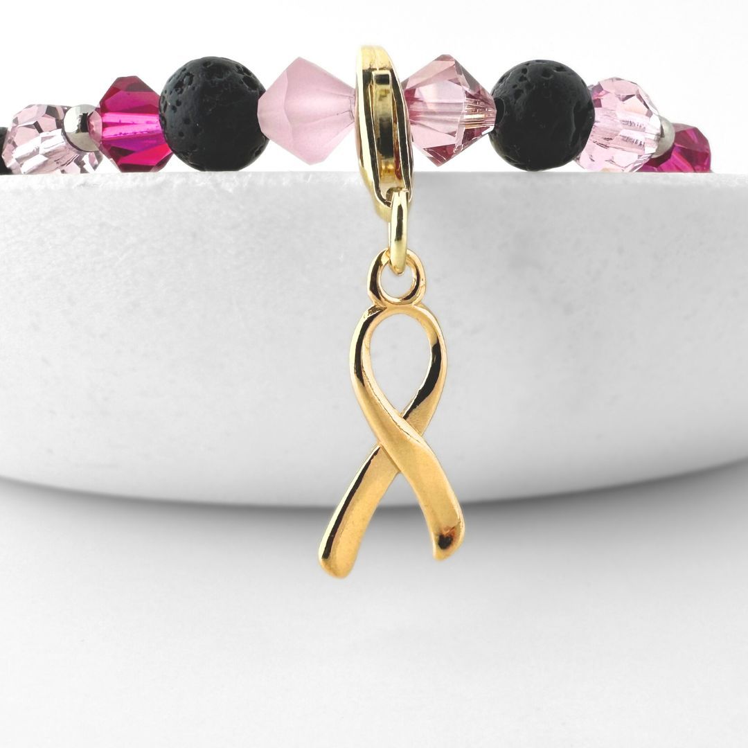 Schleife Charm - gold