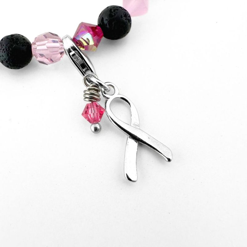 Schleife Charm - silber