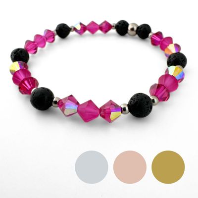 Pinke Buganvilla Energie Armband