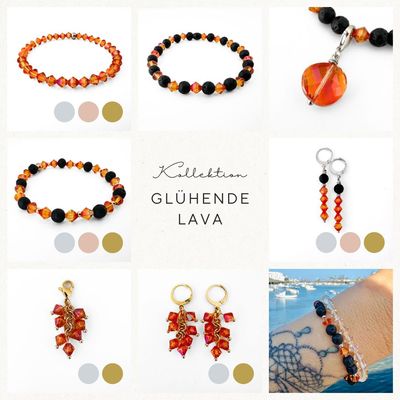 Glühende Lava