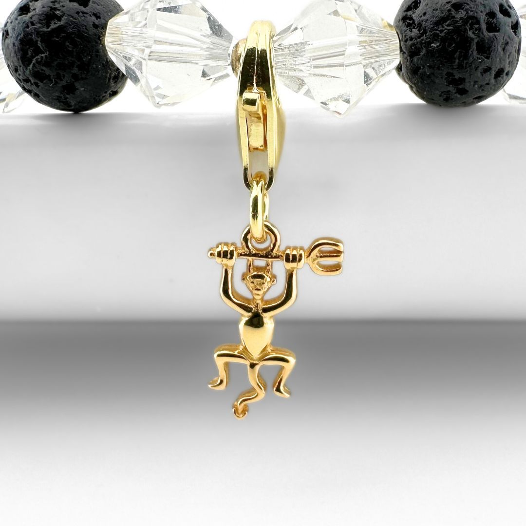 Timanfaya Teufel Charm - gold