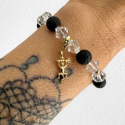 Timanfaya Teufel Charm - gold