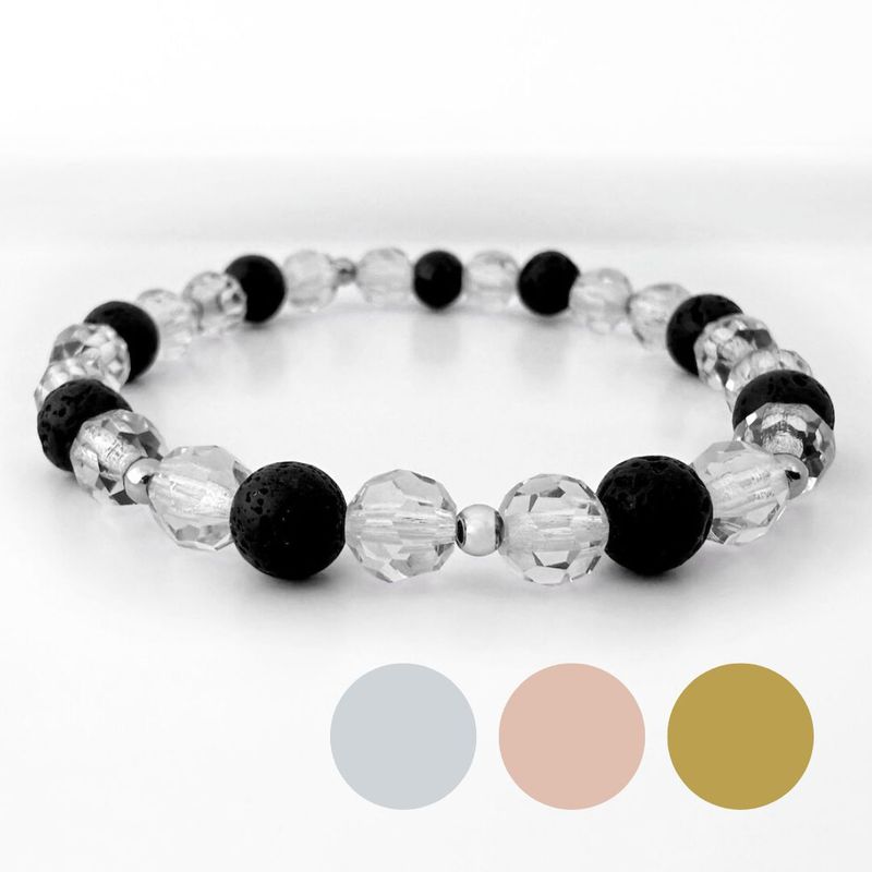 Capri Blau Doppel Kristall Armband