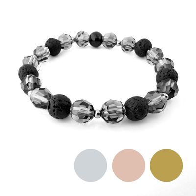 XL Opal Doppel Kristall Armband