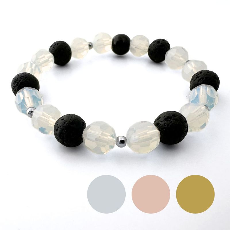 XL Opal Doppel Kristall Armband