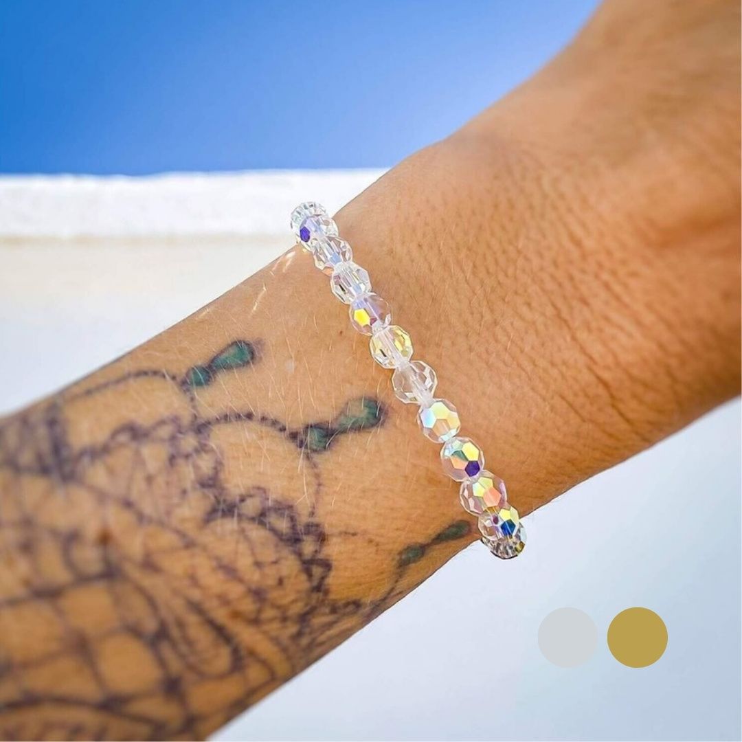 Schimmer Kristall Armband - Pur aus Swarovski Kristallen