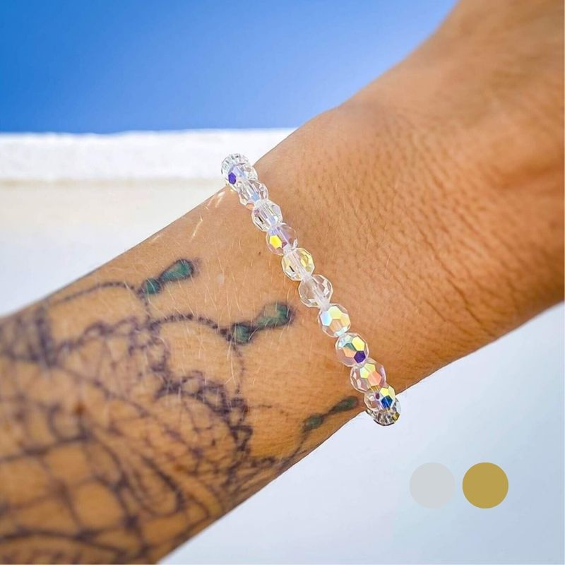 Schimmer Kristall Armband - Pur aus Swarovski Kristallen