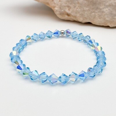 Himmelblau AB Armband - Pur