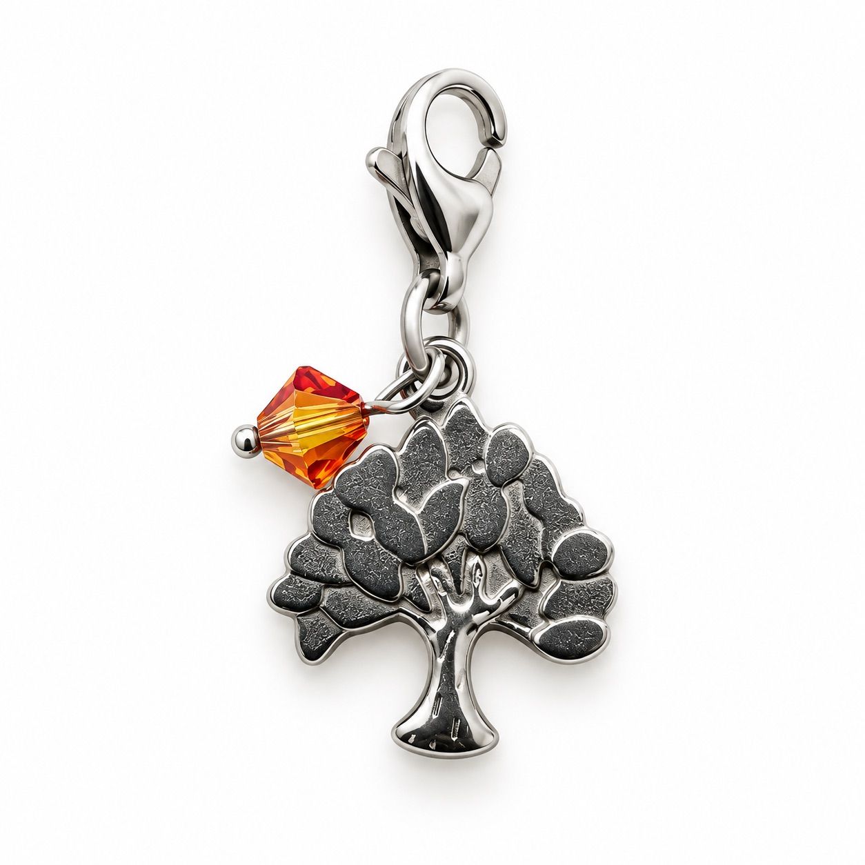 Lebensbaum Charm + Kristall