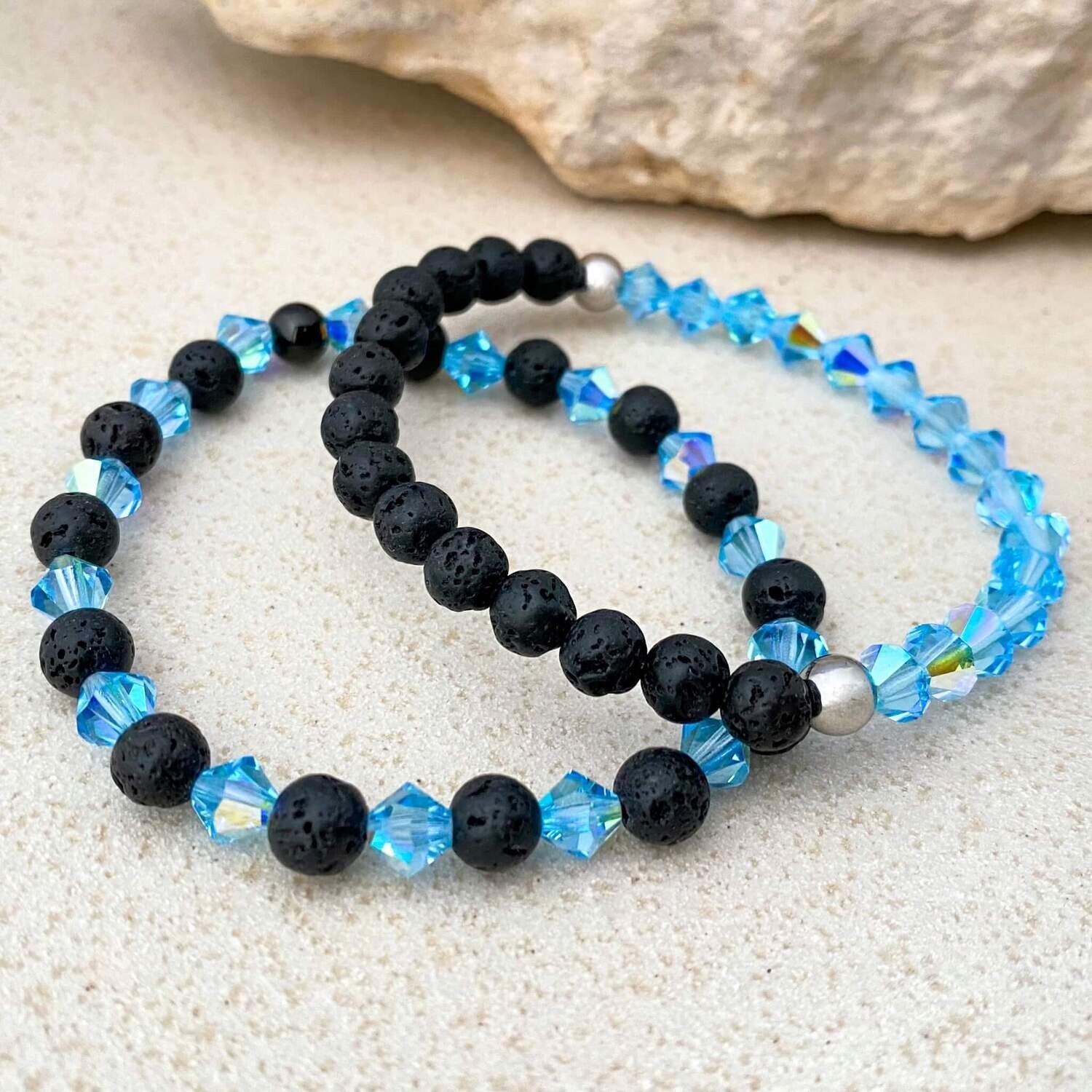 Himmelblau Armband Set