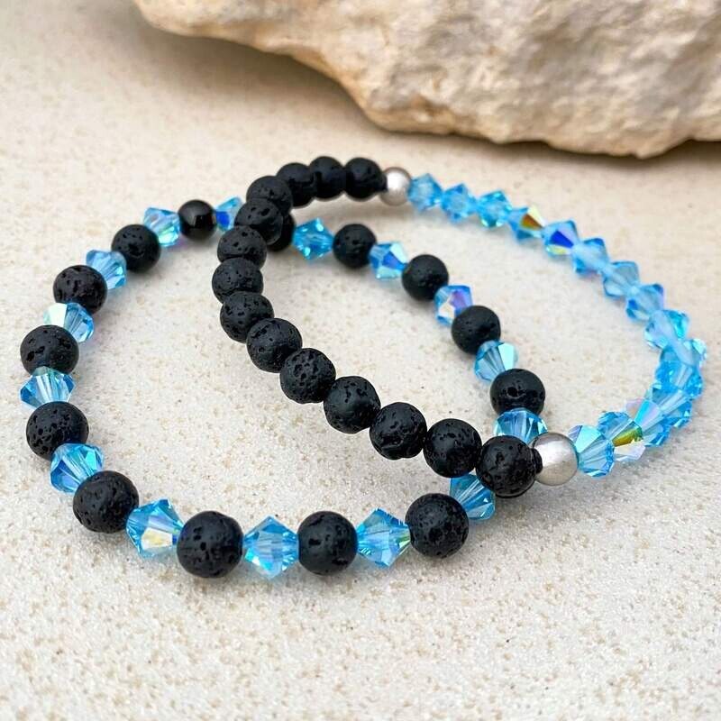 Himmelblau Armband Set