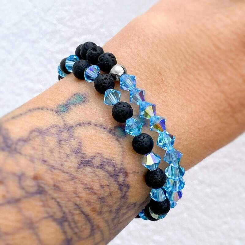 Himmelblau Armband Set