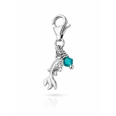 Fisch Charm - silber