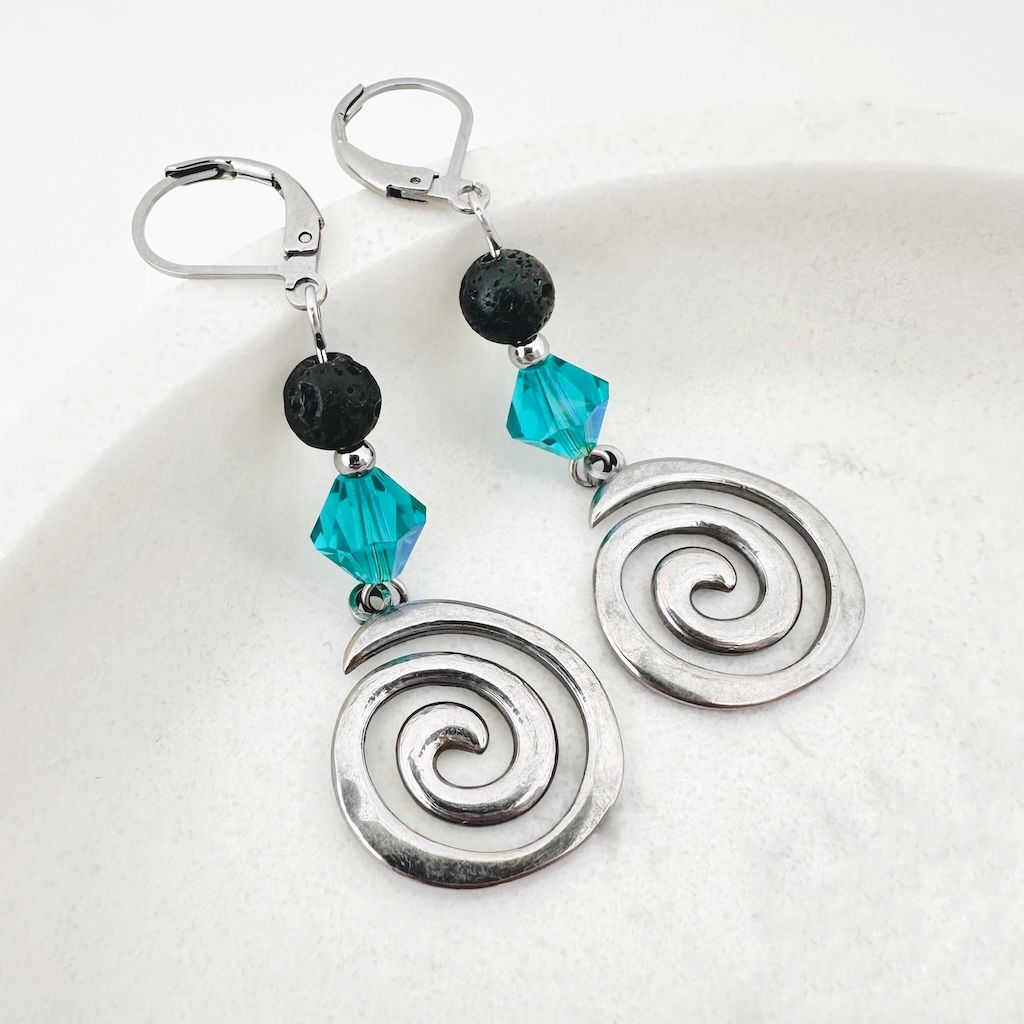 Guanchen Spirale Ohrringe