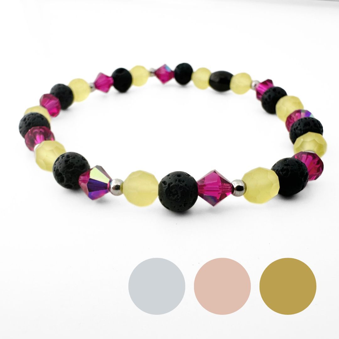 Pinke Buganvilla im Sonnenschein Armband