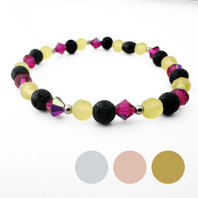 Pinke Buganvilla im Sonnenschein Armband